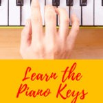 learn the piano keys for adult beginners