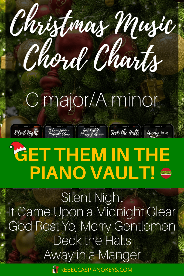 Free Easy Printable Christmas Chord Charts