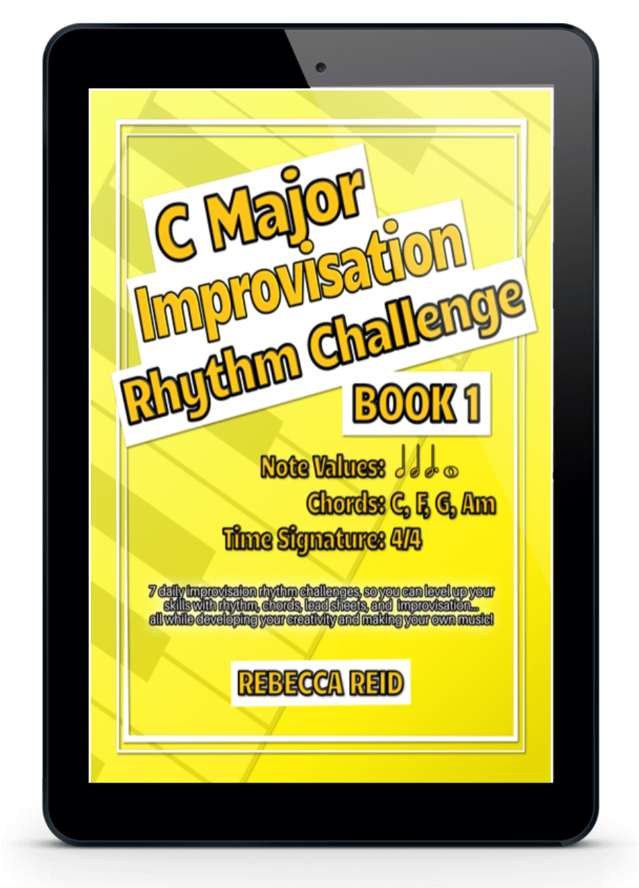 C Major Improvisation Rhythm Challenge: BOOK 1