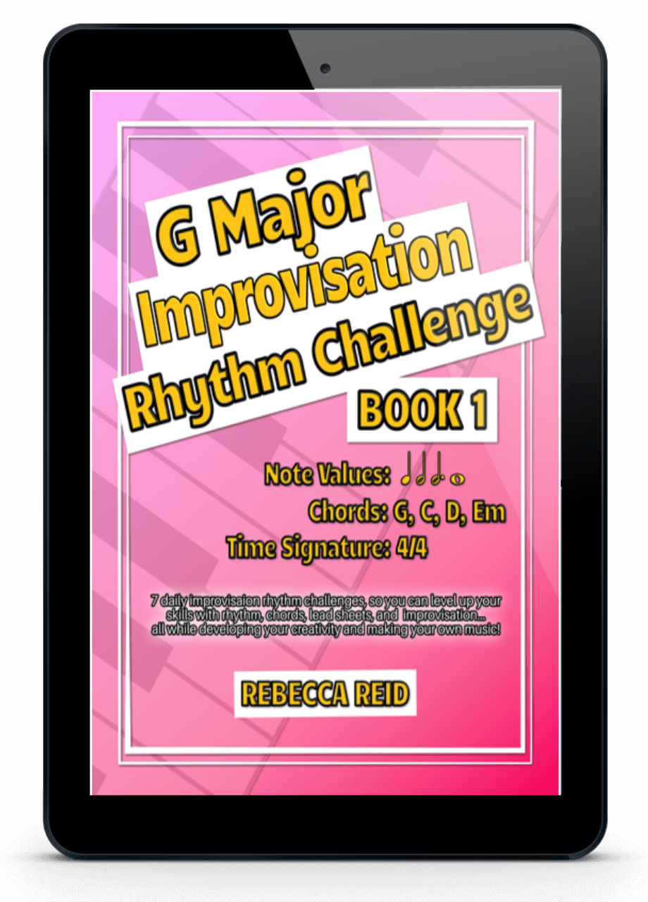G Major Improvisation Rhythm Challenge: Book 1