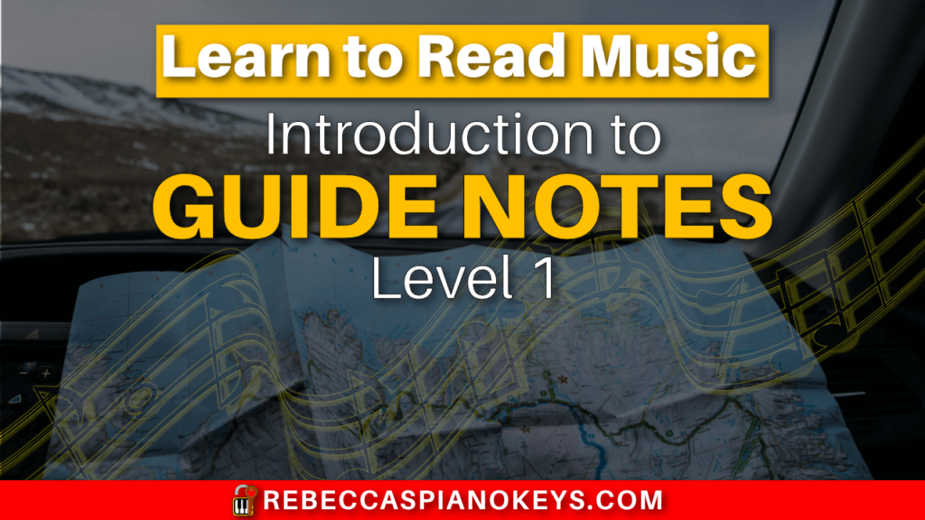 Learn to Read Music Guide Notes Level 1