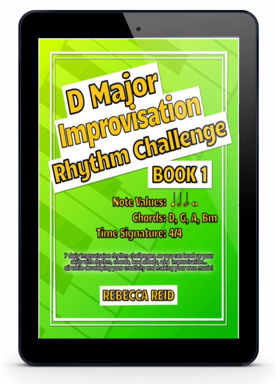 D Major Improv Rhythm Challenge Book 1