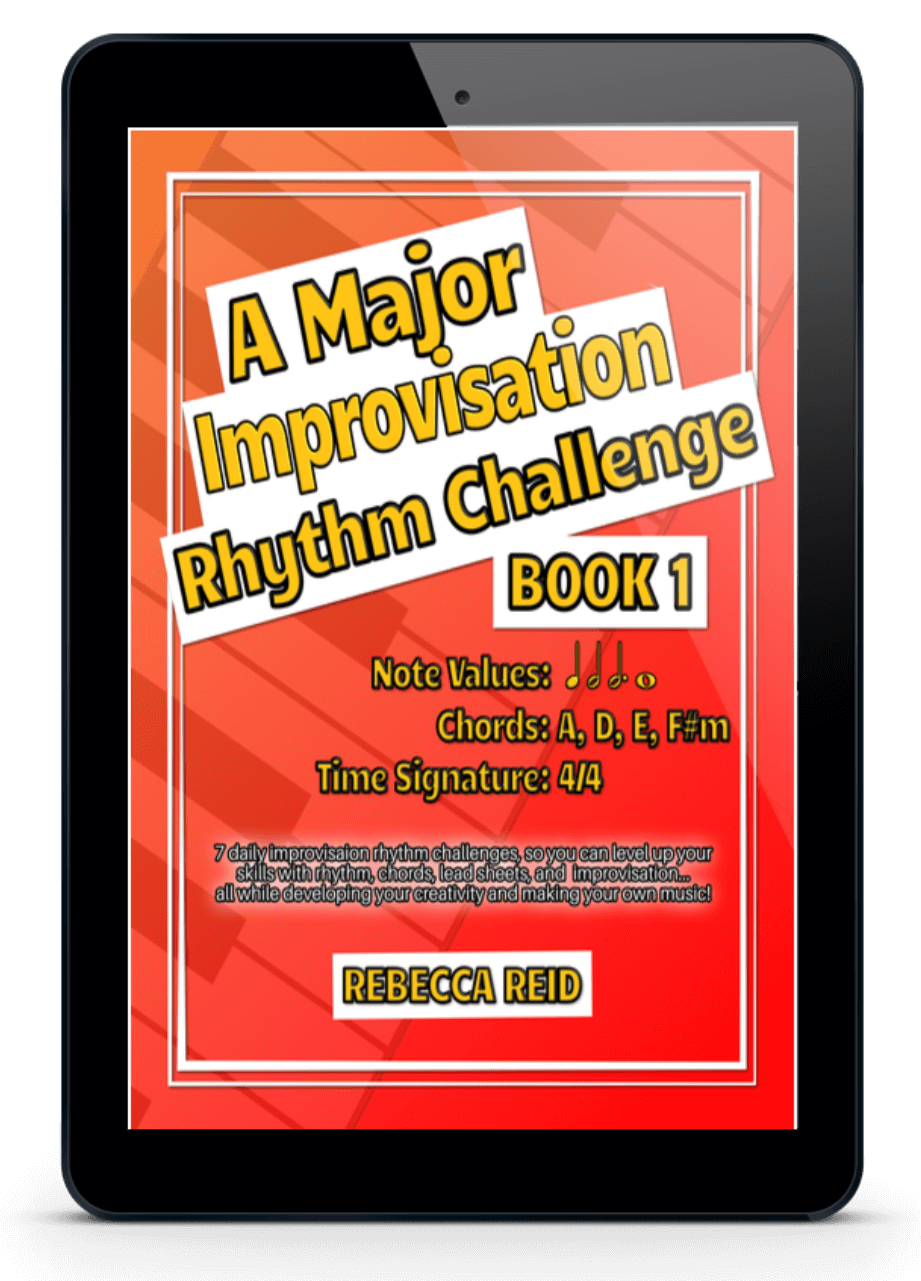 A Major Improvisation Rhythm Challenge Book 1