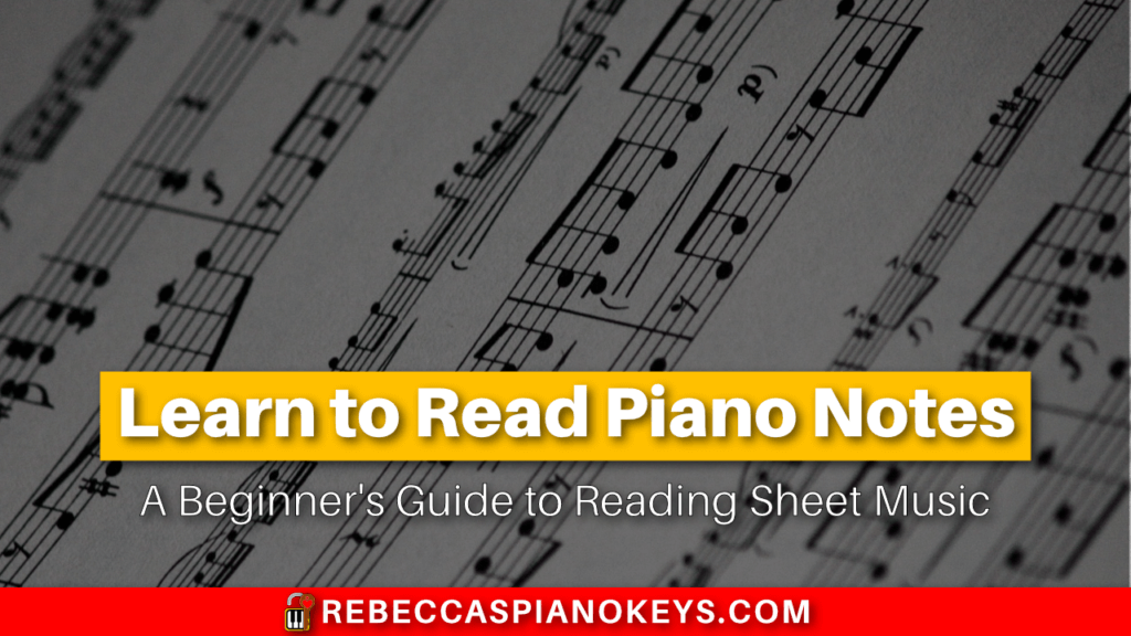 read piano notes